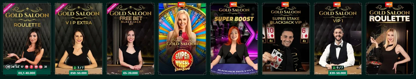 Casinia Casino Live Casino